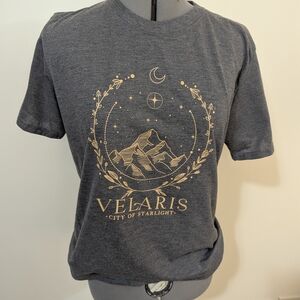 Acotar Velaris Gray Short Sleeve Tee